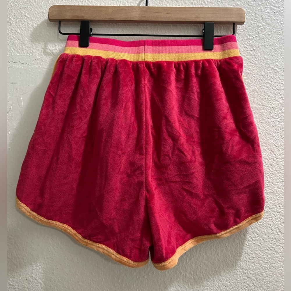 PRINCESS POLLY VELOUR TRACK SHORT PINK SIZE 2 - Picture 6 of 7